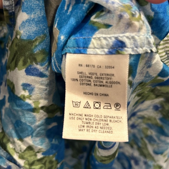 {Anthro} HD in Paris Floral Shirt - Picture 8 of 9